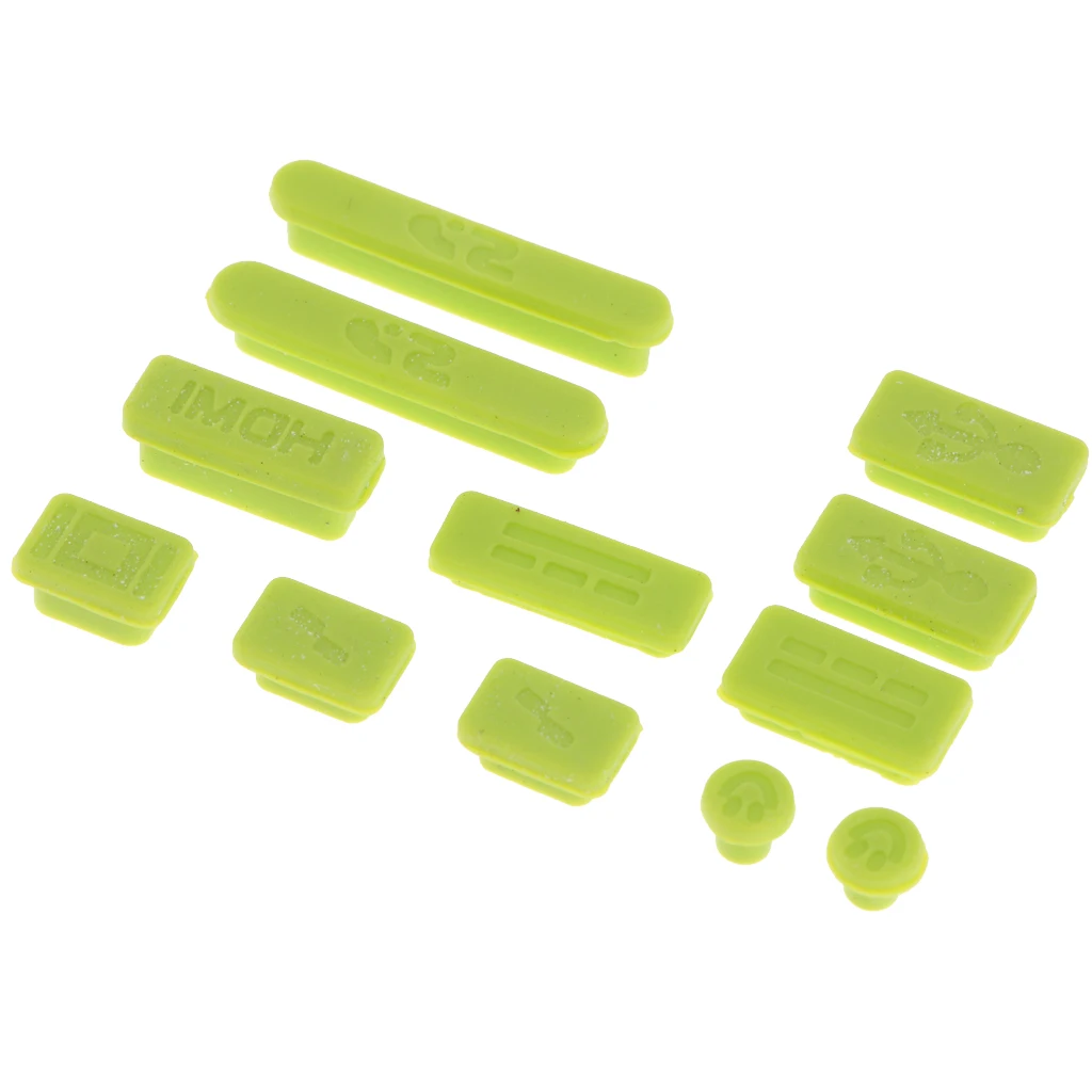 Dustproof / Anti Dust Plug For Apple Notebook Macbook Pro/Air/Retina Green