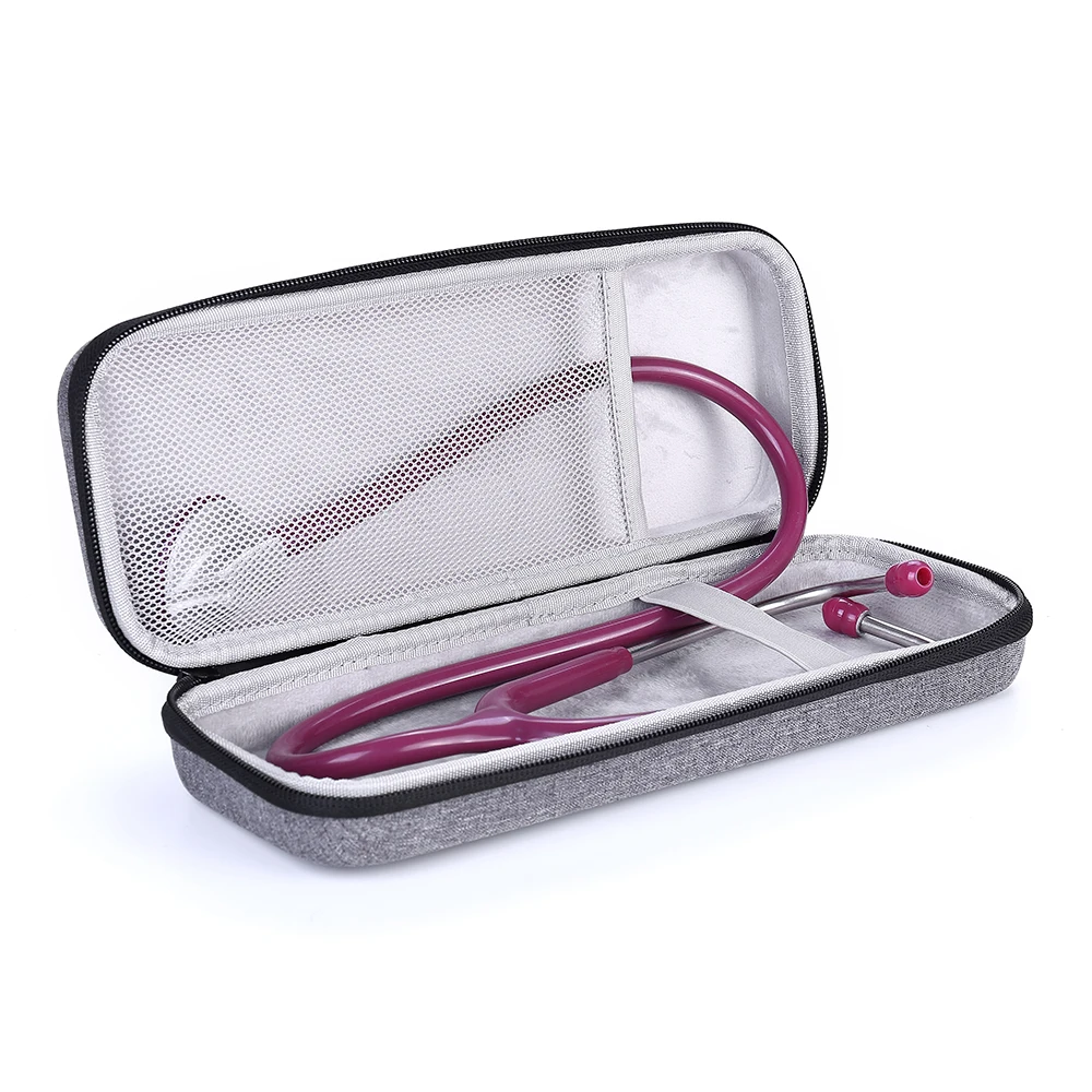 

2019 Newest Stethoscope Hard Carrying Case For 3M Littmann III/MDF/ADC/Omron Stethoscope.Extra Space for Other Accessories