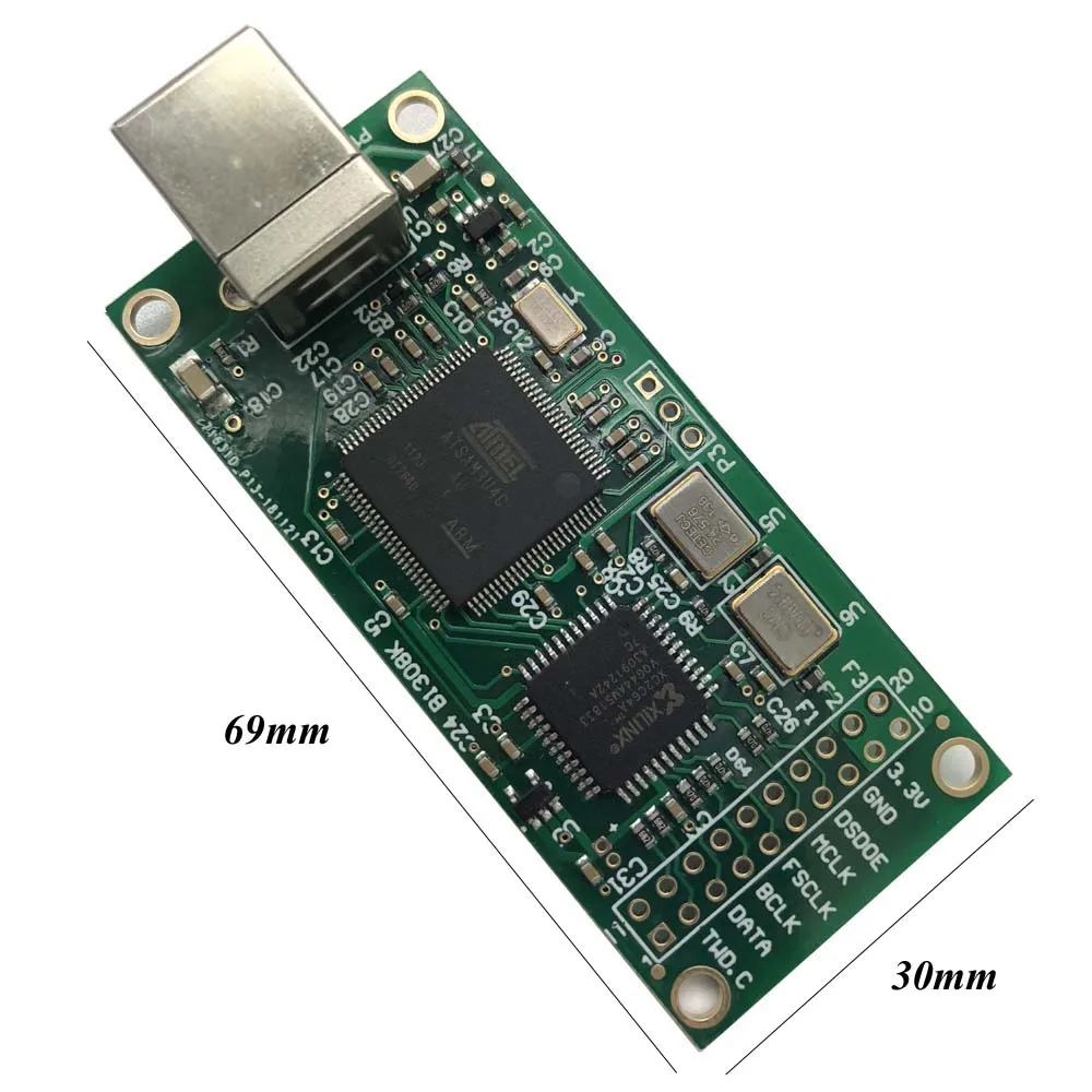 Lusya Combo 384 USB к i9s цифровой интерфейс относится к Amanero usb IIS поддержка DSD512 32 бит для AK4497 ES9038 декодеры E3-003