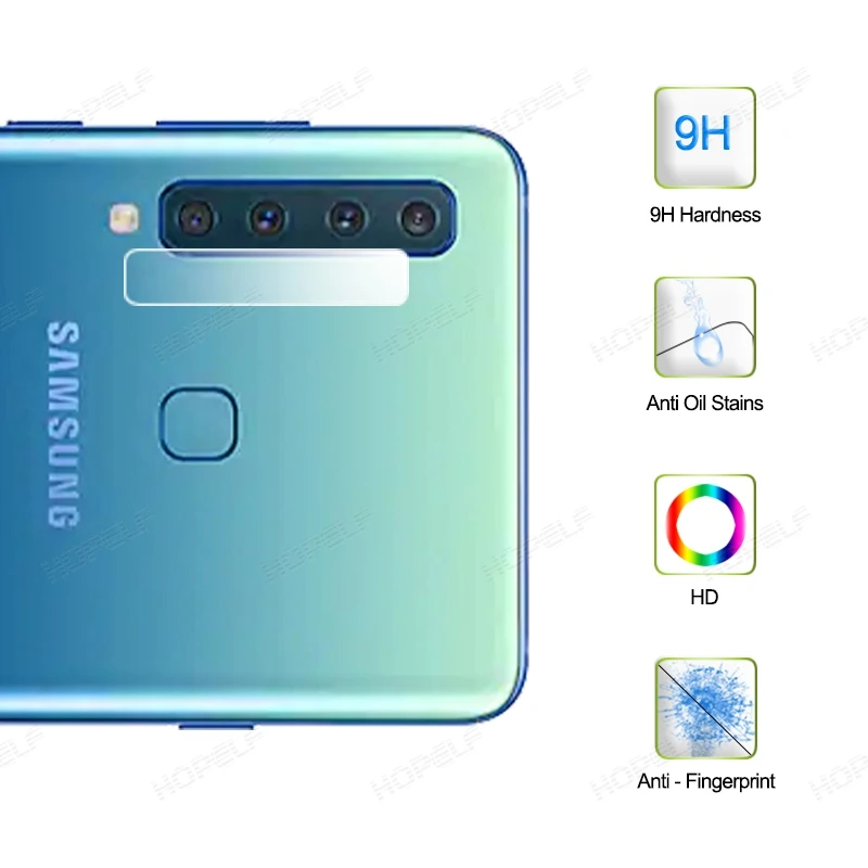 Камера Стекло пленка для samsung Galaxy A9 2018 Экран высокотемпературный ПУ защитный