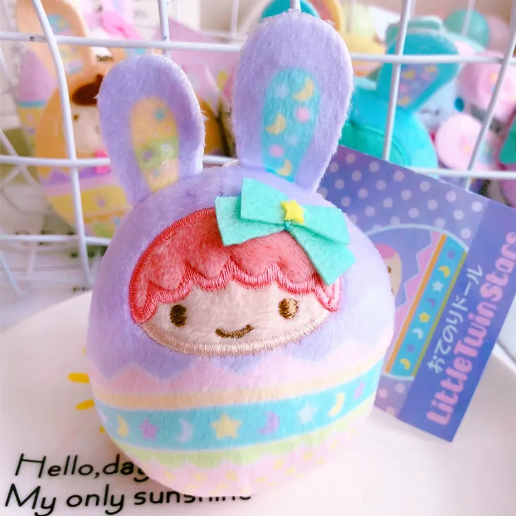 Мультфильм рисунок «Hello Kitty» с рисунками из мультфильма «My Melody Cinnamoroll Собака пудинг собака персонажи Little Twin Stars ленивое яйцо сумка для ключей Подвеска для детей Подарки