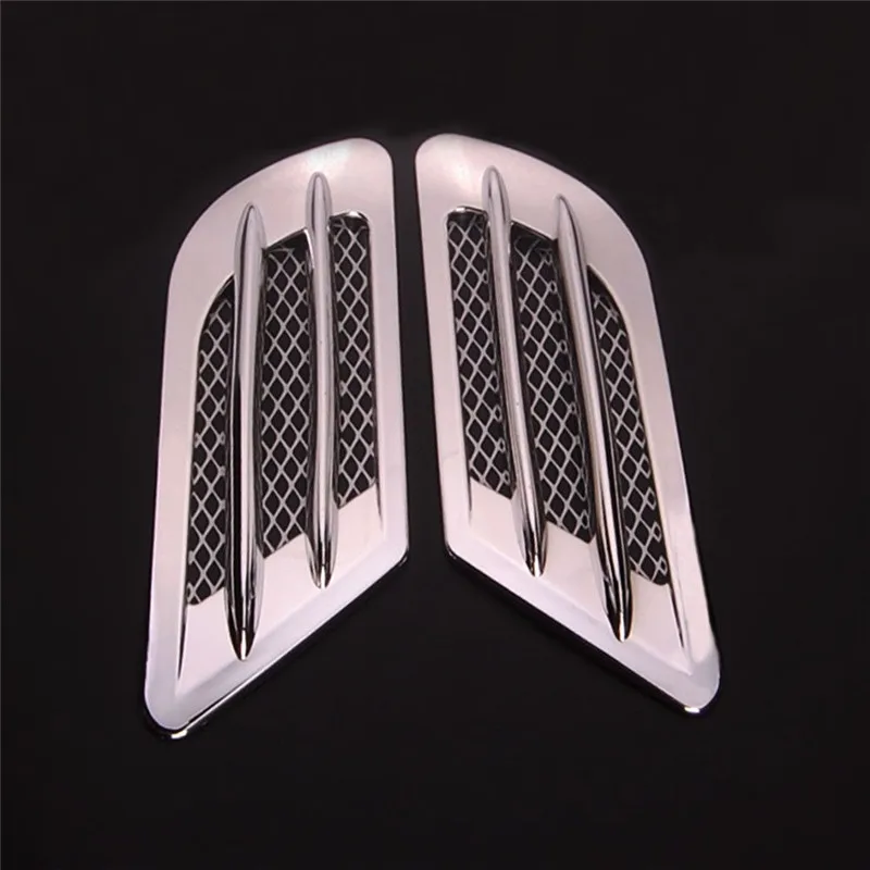 BBQ@ FUKA автомобильный боковой воздушный поток автомобильный вентиляционный крыло впускная решетка воздуховод декоративная накладка наклейка подходит для Mercedes-Benz 2010 2011
