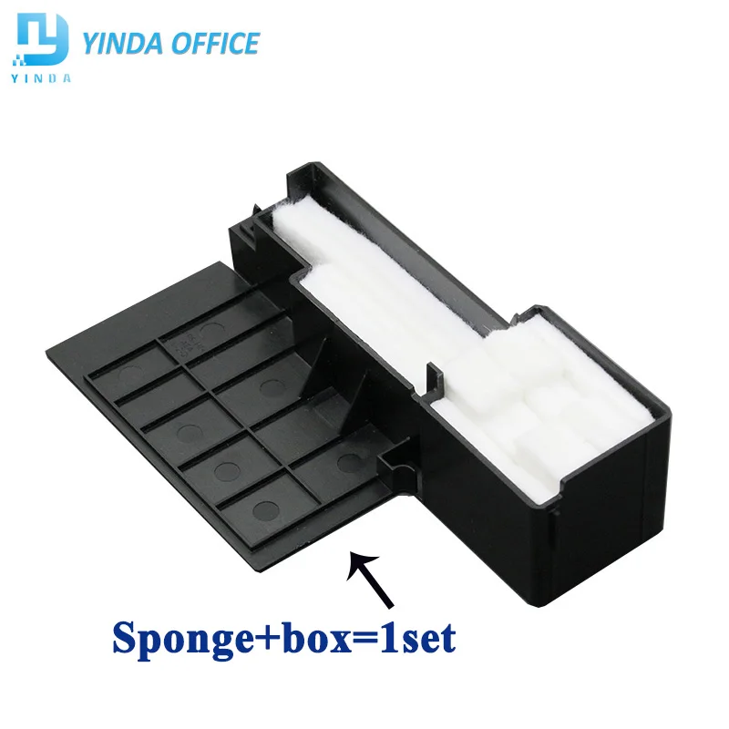 Для Epson L110 L120 L210 L220 L300 L303 L335 L350 L351 L353 L355 L381 L400 L455 XP300 XP400 XP312 мусорный бак губка |