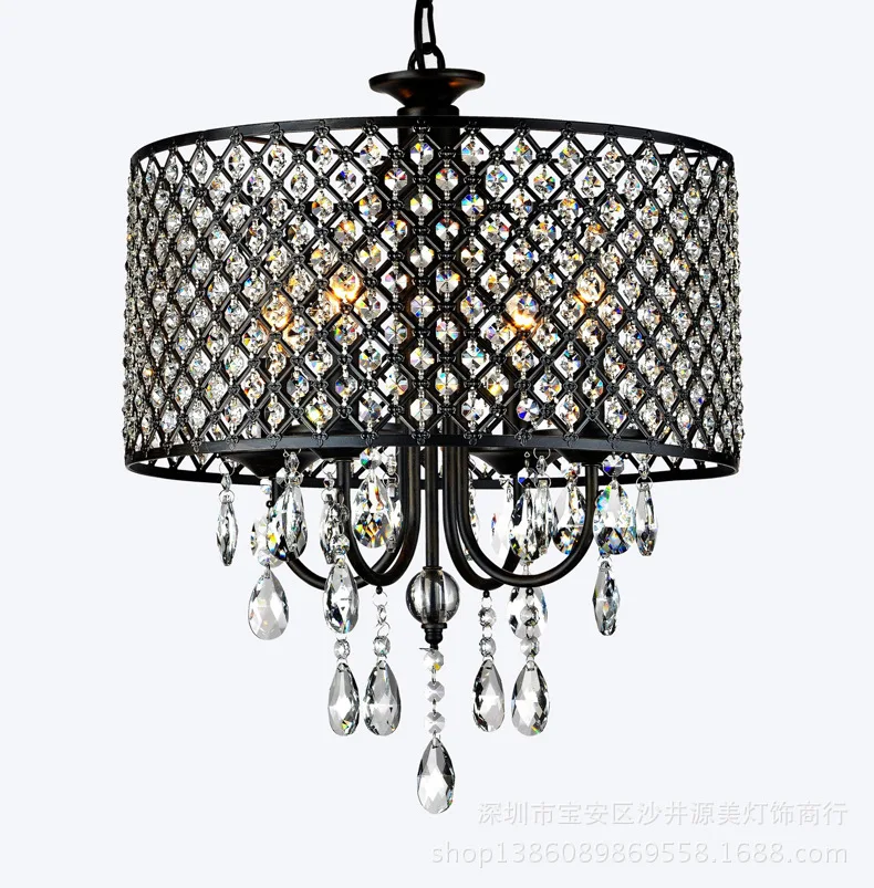 Antique-Bronze-4-light-Round-C