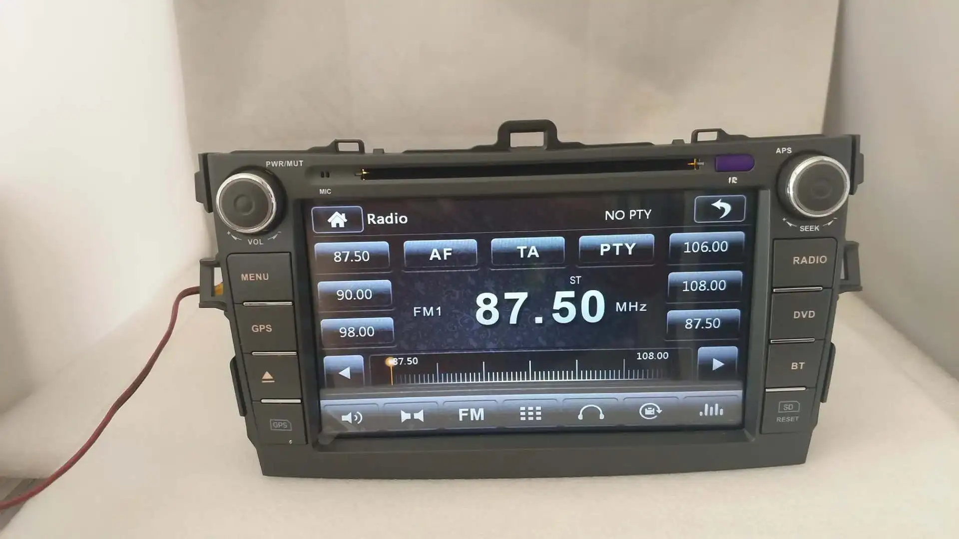 Perfect 2 Din Car Multimedia Player Per Toy ota Corolla 2007 2008 2009 2010 2011 DVD radio Gps Naviagtion 0