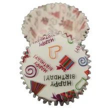 100 шт цветной бумажный торт кекс Лайнер чехол оберточная бумага для маффинов форма для выпечки вечерние кухни outils аксессуары Лучшие продажи товары