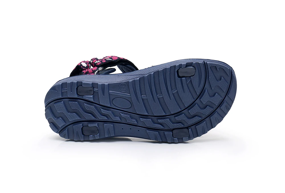 Apakowa Unisex Little Kid Boys Girls Summer Peep-Toe Beach Walking 3 Strap Sport Sandals Child Washable Quick Drying Water Shoes