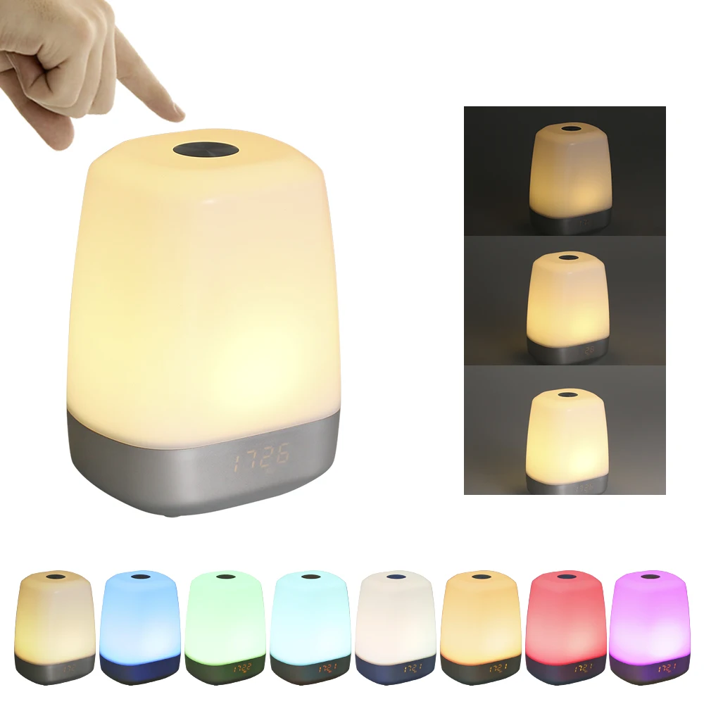 Tomshine LED Bedside Table Lamps Touch Lamp Night Light Rechargeable