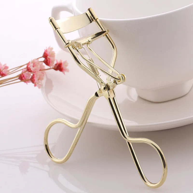 

Professional Rose gold Eyelash Curler Eye lashes Curling Clip Eyelash Cosmetic Makeup Tools Accessories For Women