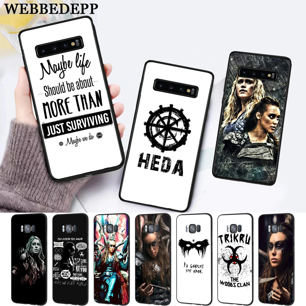 Силиконовый чехол Heda Lexa для Samsung S6 Edge S7 S8 Plus S9 S10 S10e M10 M20 M30 M40 100 | Мобильные телефоны
