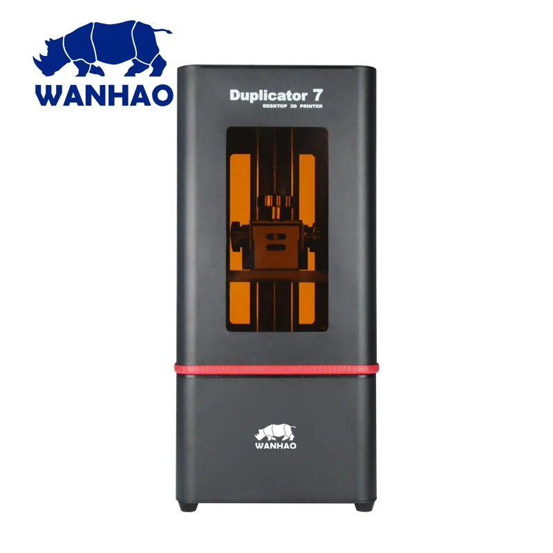 2019 Новый Wanhao D7 3D-принтеры Wanhao Дубликатор 7 D7 V1.5 DLP для фотополимера 3D-принтеры машины с новой обложкой 250 мл смолы бесплатно