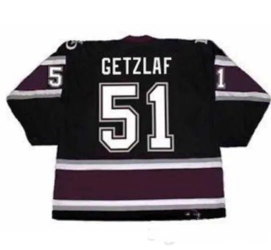 

Rare Vintage Anaheim Mighty Ducks# 51 Ryan Getzlaf Hockey Jersey Embroidery Stitched Customize any number and name Jerseys