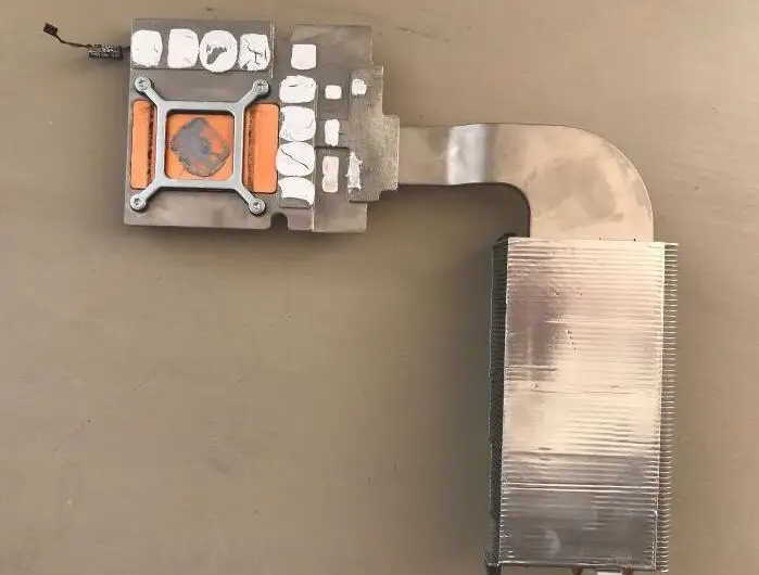 Heatsink with 593 1043 Temp Sensor for iMac 27" A1312 Heat Sink HD6970M