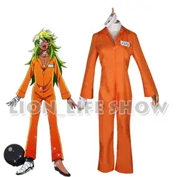 Detentionhouse Nanbaka Нико № 25 тюрьмы одежда Косплэй костюм + аксессуары