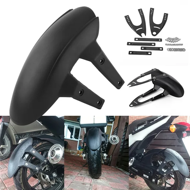 Details about / Motorcycle Supermoto Universal Rear Tire Fender Mud Rain Guard For Honda Suzuki