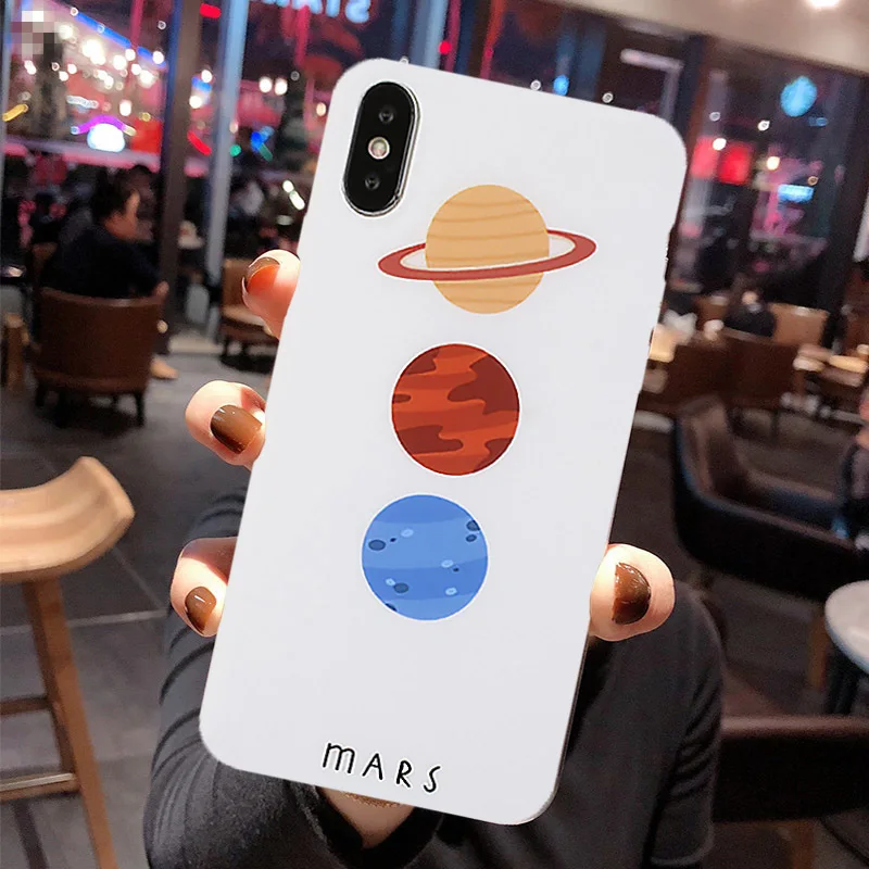 Чехол для телефона GYKZ с рисунком Вселенной планеты космоса iPhone 7 XS MAX XR X 6 6s Plus