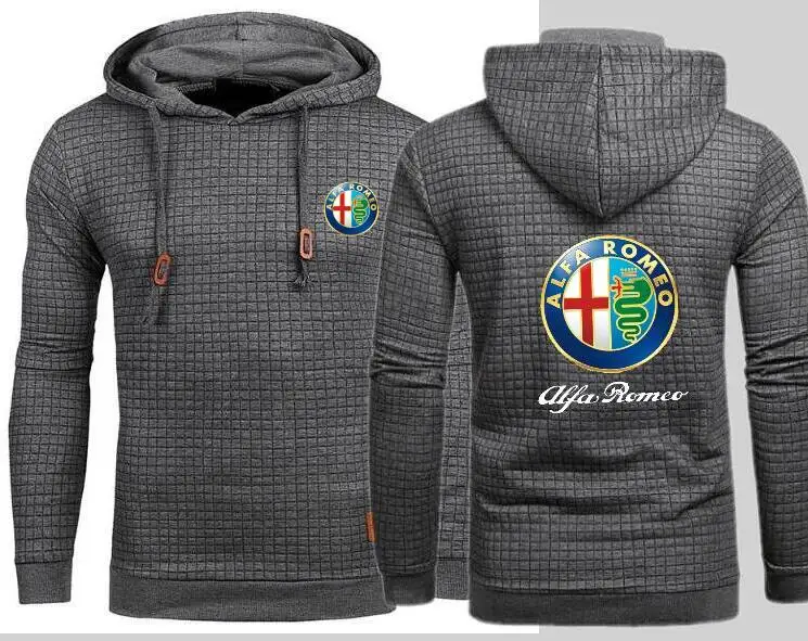 

New personality hoodie Alpha alfa romeo hoodie motorcycle thin car brand faith jacket