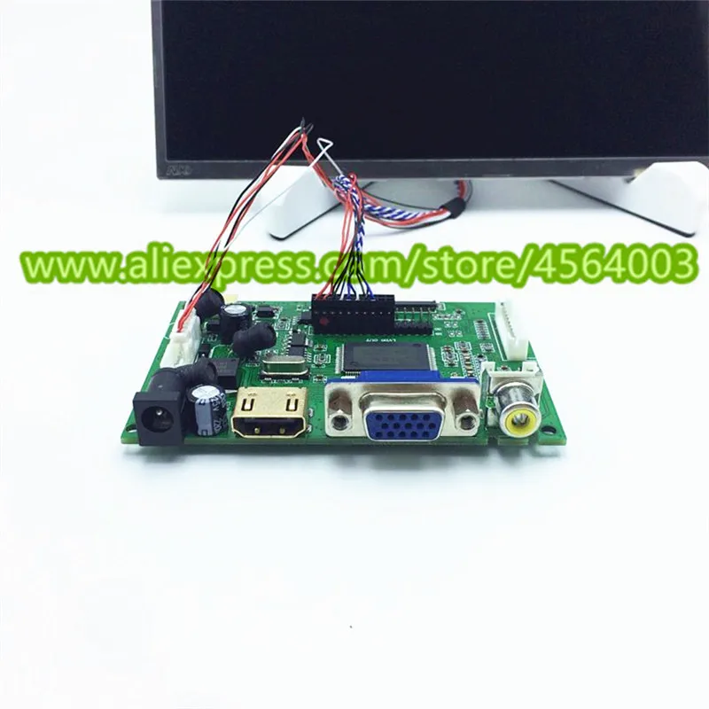 10,1 дюймов HD 1280*800 HDMI VGA 2AV LVDS контроллер экрана дисплея B101EW05 ЖК-монитор драйвер платы Raspberry pi панель модуль