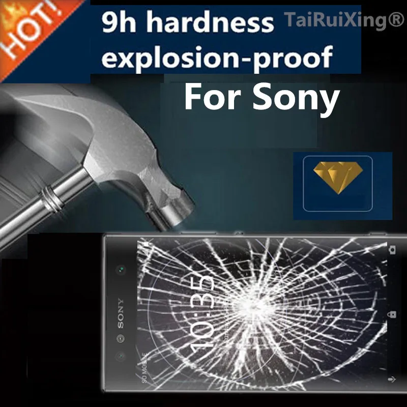 2.5D 0 26 мм 9H Закаленное стекло протектор экрана для Sony Xperia E5 E4 E4G E3 T2 T3 C3 C4 C5 C6 XA Ультра