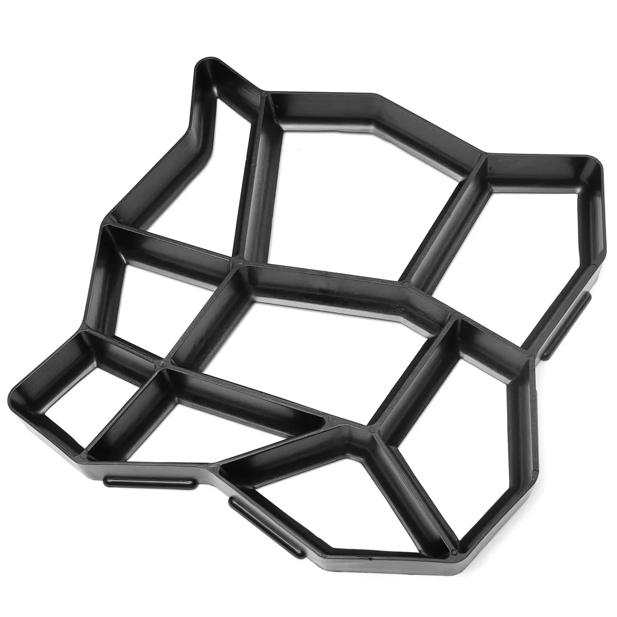 42x43cm DIY Resin plastic molded paving mold- Crazy Paving Maker Paving Mold Home Garden Supplies