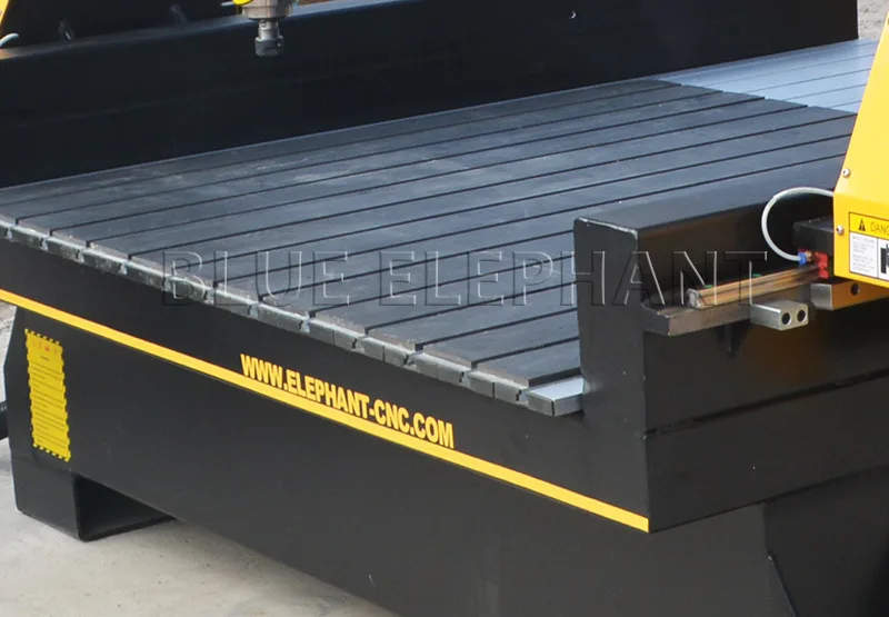 t slot working table of 1212 high z travel cnc wood carving machine