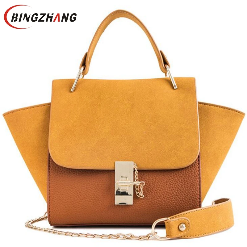 

European style Fashion Female bag Quality Matte PU Leather Women's Designer Handbag Ladies Large Shoulder Messenger Bag l9-28