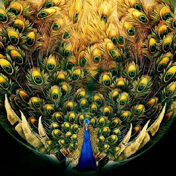 

Cute Peacock Animal 5d diy Diamond Painting Full Rhinestone Embroidery Diamonds Mosaic Needle Work Cross Stitch Wall Home Decor
