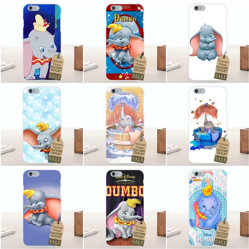 

Tpwxnx Animation Dumbo TPU Fashion Case Cover For Huawei G7 G8 Honor 5A 5C 5X 6 6X 7 8 V8 Mate 8 9 P7 P8 P9 P10 Lite Plus