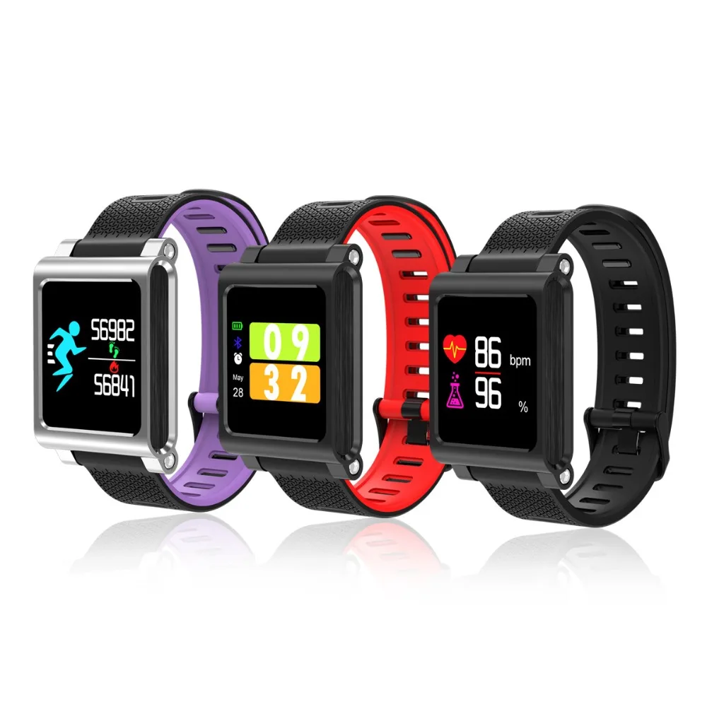 K8 Smart Wristband Alarm Clock Vibration Band Smart Bracelet Fitness Tracker Step Counter