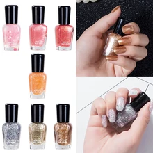 Блестящий Алмазный Блестящий цветной Гель-лак с золотыми блестками, профессиональный УФ-гель для ногтей, маникюрный дизайн, Блестящие Блестки