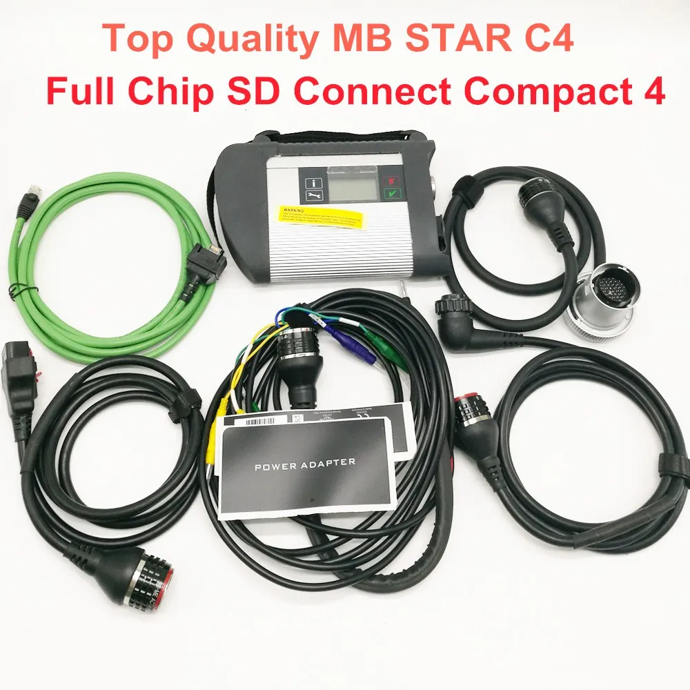 

Top-Quality mb star c4 2019 SD connect c4 with newest software V2019.09 include vediamo 05.01+DTS diagnostic scanner for cars