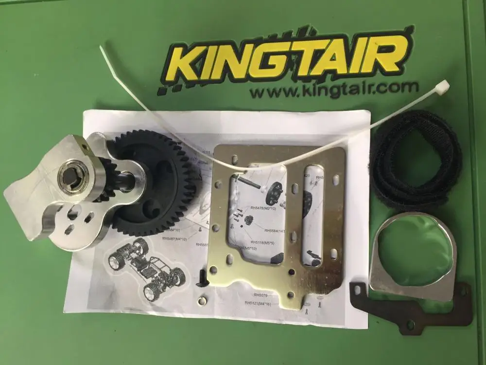 HPI Rovan KM KingMotor Bajer 5B 5T 5SC газ 29cc 30.5cc грузовик/багги бесщеточный Электрический комплект преобразования T1000 KSRC001 002 HPI - Цвет: Conversion kits only