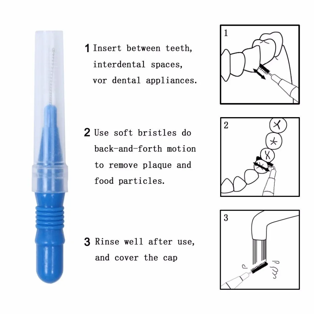 Зуб межзубных кисти нитью глава гигиены полости рта зубные щетка с зубной нитью зуб Палочки здоровый для зубов головка зубной Палочки 50