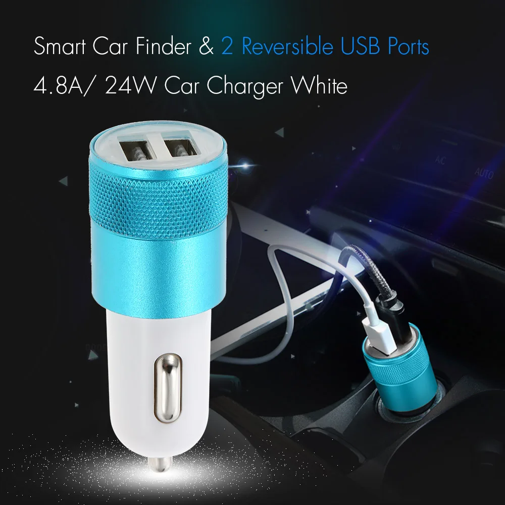 Ak ll Araba Bulucu Ve 2 Geri D n ml USB Ba lant Noktalar 4 8A 