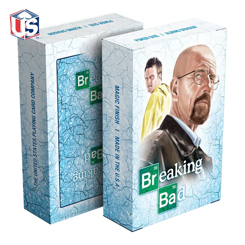 **NEW & SEALED** Breaking Bad Classic Green Playing Cards Poker Size Limited 
