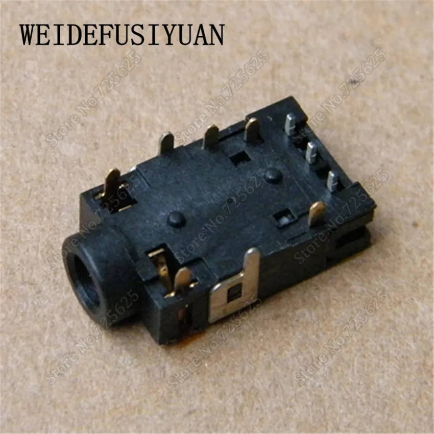 x10pcs 3 5mm Plug Headphone Jack 3 5 mm Audio Connector For Lenovo Ideapad Y400 Y410P Y430P