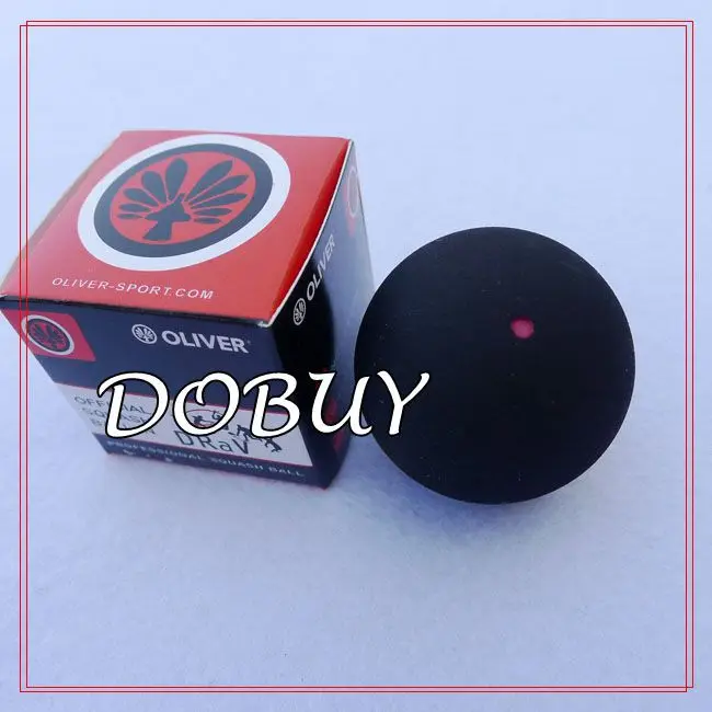 5 pieces highly quality red dot Squash ball natural rubber training