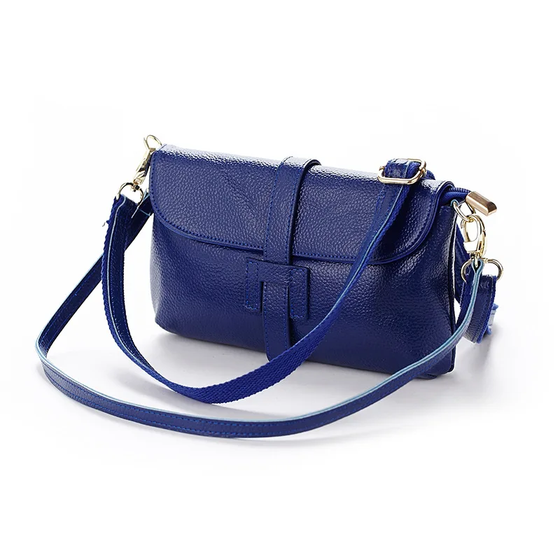 New Fashion Genuine cow leather women leather handbags 2017 popular shoulder bags women messenger bags crossbody