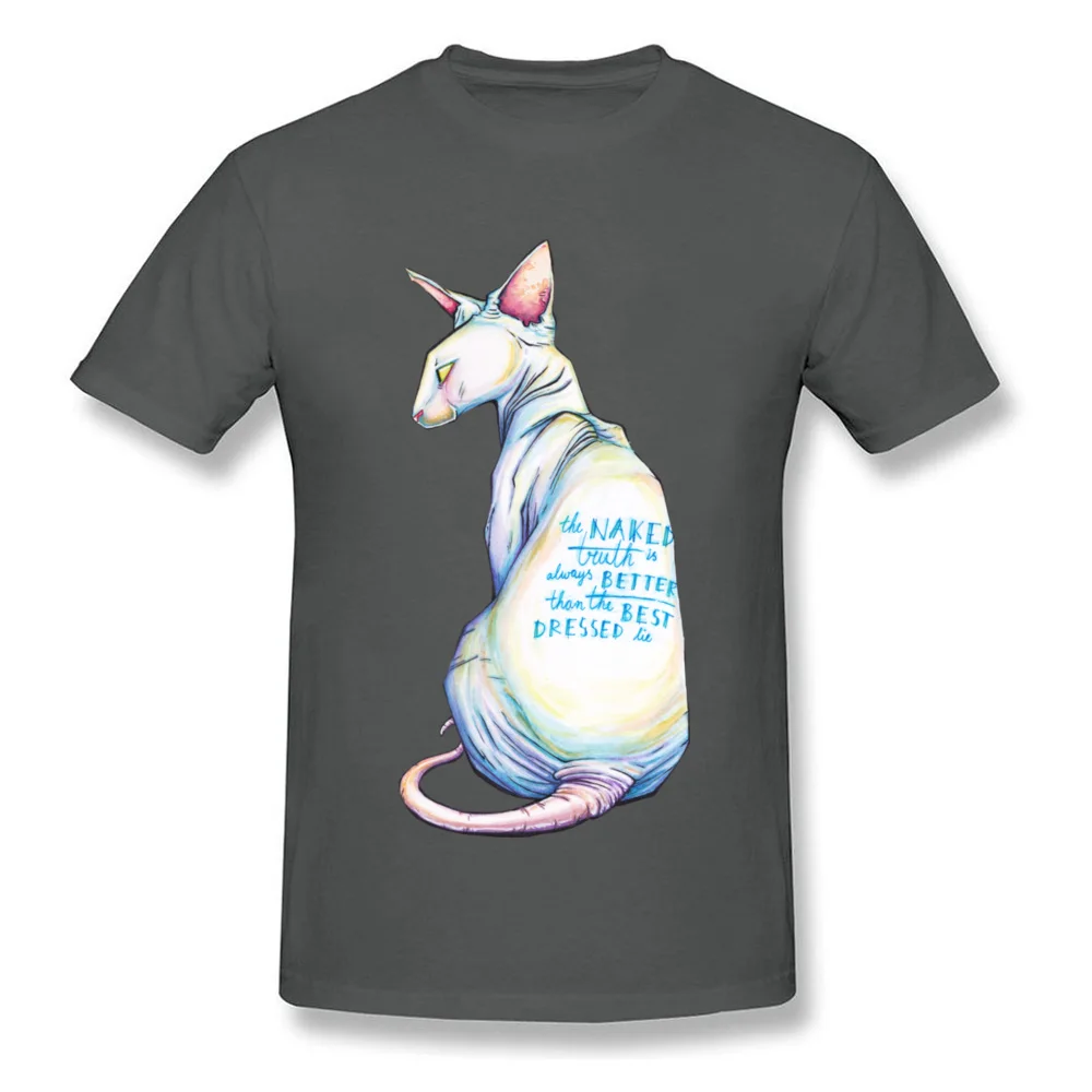 The naked truth Pure Cotton Men Short Sleeve T Shirt Normal ostern Day T Shirts Simple Style Tops Shirts Slim Fit Round Neck The naked truth carbon