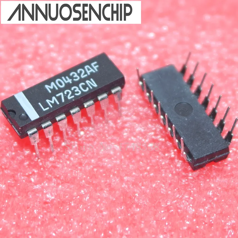 Voltage Regulator 2-37V NEW GOOD QUALITY 5PCS LM723CN LM723 DIP-14 IC Adj