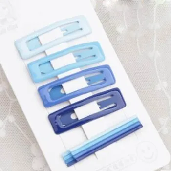 

8pcs Snap Hair Clips for Hair Clip Pins BB Hairpins Color Metal Barrettes for Baby Children Women Girls Styling Accessories