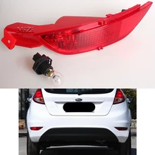 LED Paraurti Posteriore Del Riflettore della Luce di Freno Per Ford Fiesta 2009 2010 2011 2012 2013 2014 Auto-styling Coda di Arresto lampada di segnalazione Hatchback