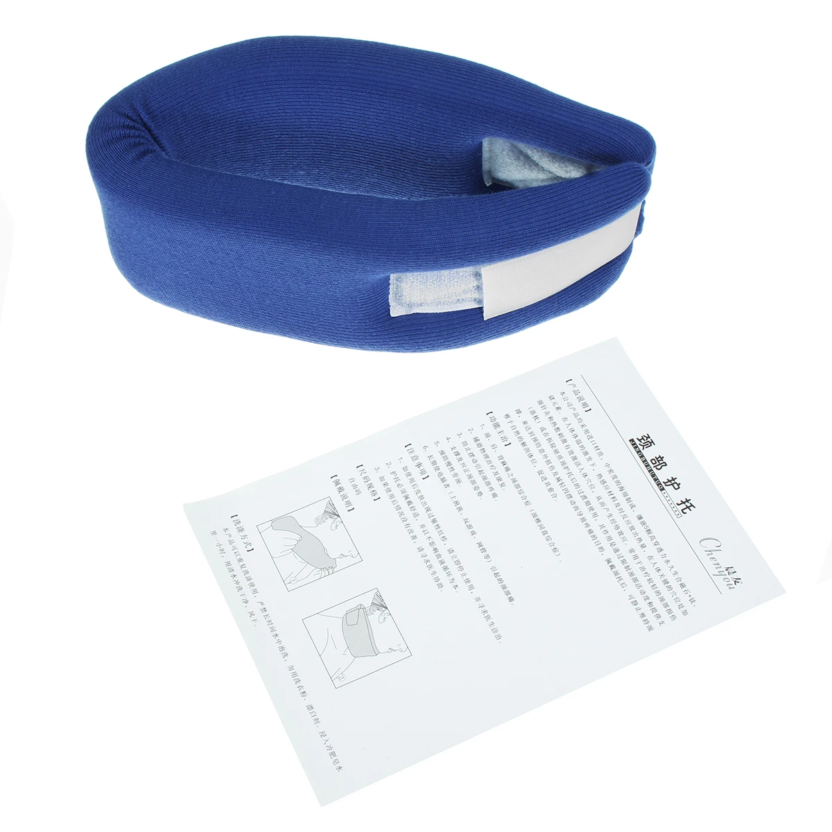 

Blue Unisex Soft Firm Foam Cervical Collar Neck Brace Support Jaw Spine Head Shoulder Relief Personal Health Care Pain Relief