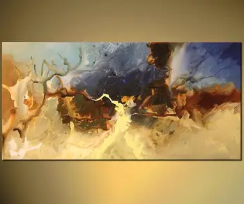

Modern art 100% hand painted on canvas nice painting for Home Room Decoration Industrial T-114