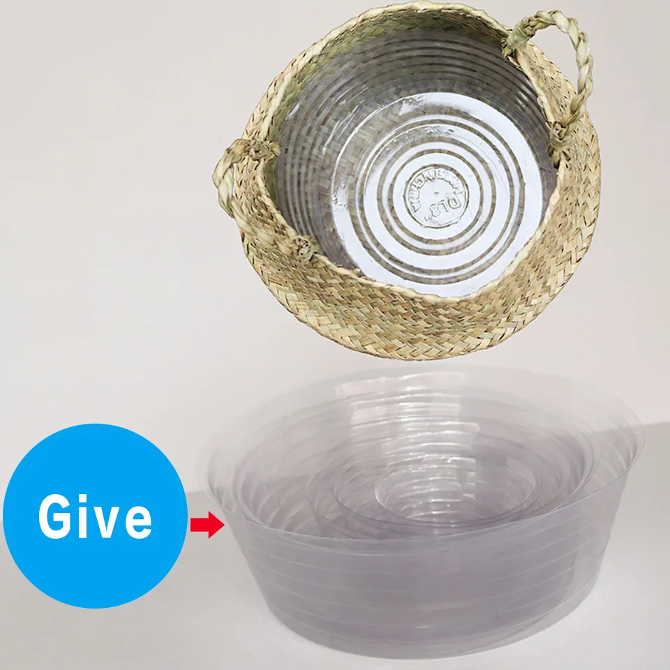 Natural Seagrass Basket Foldable Laundry Basket Bamboo Woven Storage Basket Wicker Rattan Flower Pot Handmade Straw Plant Basket Natural Seagrass Basket Foldable Laundry Basket Bamboo Woven Storage Basket Wicker Rattan Flower Pot Handmade Straw Plant Basket