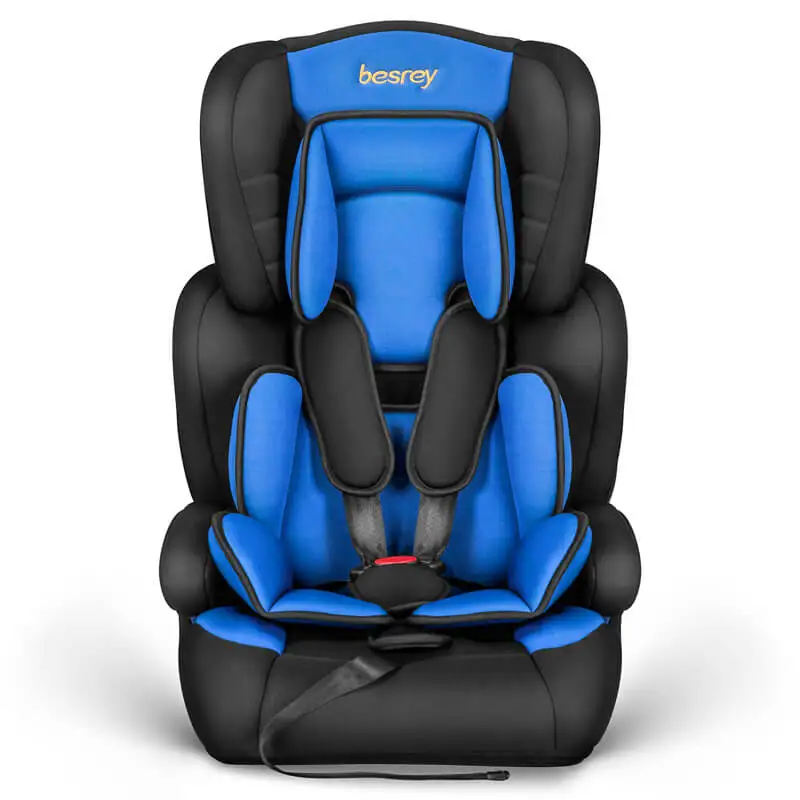 Besrey 3 в 1 детское автокресло, автомобильное сиденье, регулируемое детское безопасное автокресло, 5 точечный жгут 9-36 кг ECE R44/04 - Цвет: CH012