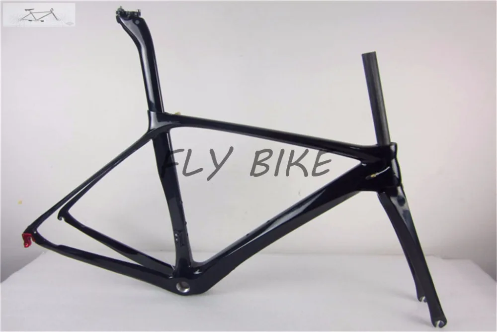 2016 popular frame DIY logo carbon road bile frame set:fork+frame+headset+seat post+clamp+free shipping,cube frame and fixie