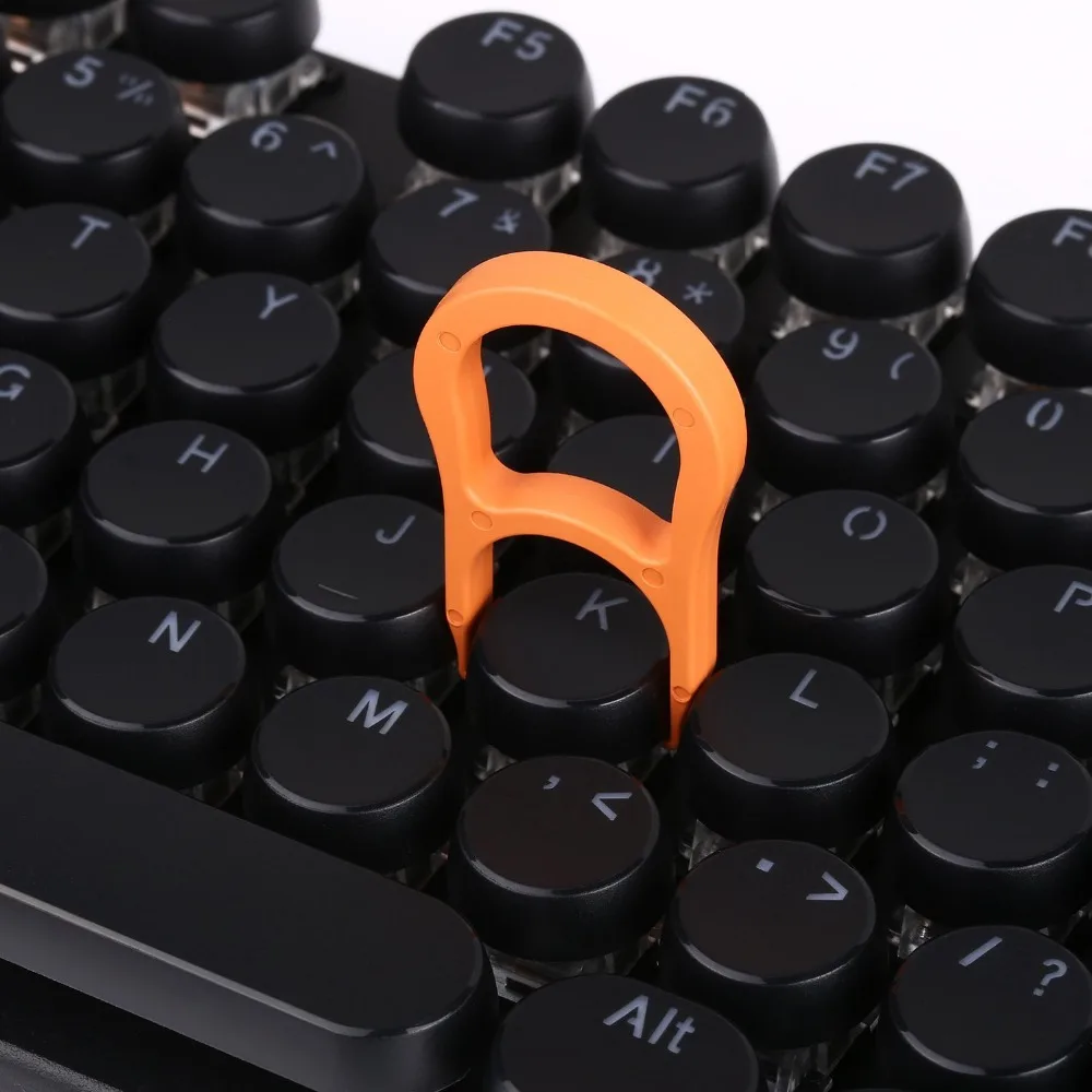Круглые колпачки клавиш машинки для механической клавиатуры Cherry MX Outemu Stem Doubleshot с