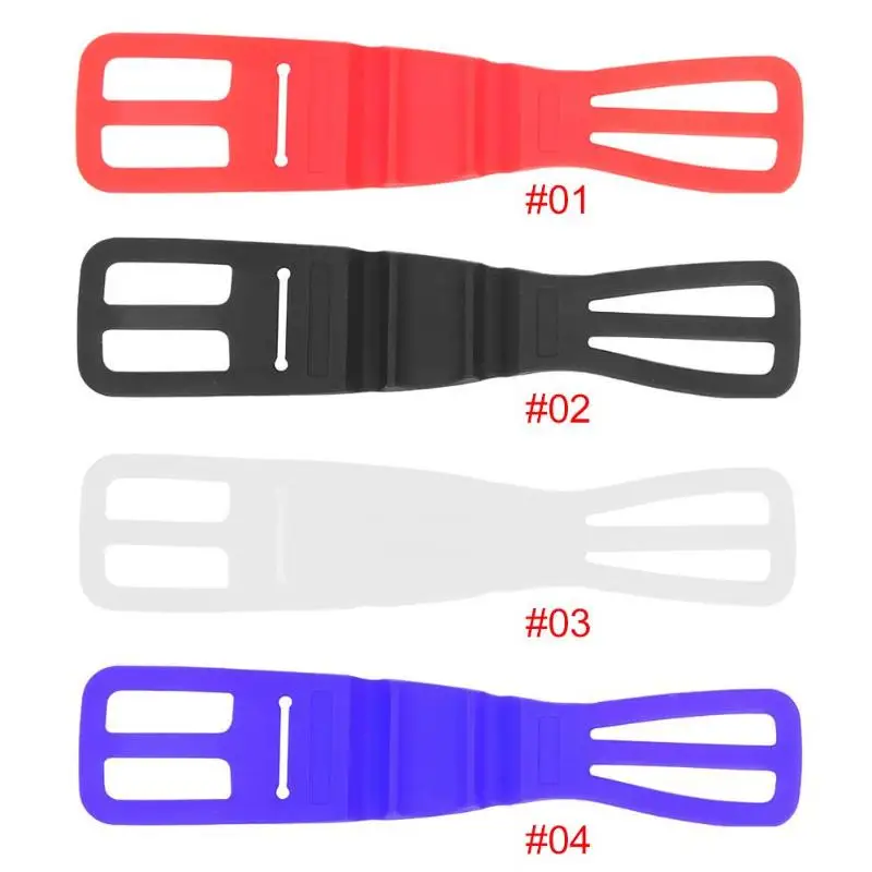 2pcs Bike Bicycle Cycling Silicone Elastic Strap Bandage Fixed Holder For Mobile Phone Drop free shipping