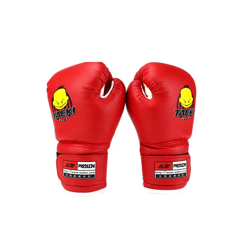 

High Quality Child 1 Pair Durable Boxing Gloves Cartoon Sparring Kick Fight Gloves Training Fists PU Leather Boxing Gloves